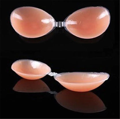 Silicone Self-Adhesive Stick on Gel Push up Strapless Backless Invisible Bras