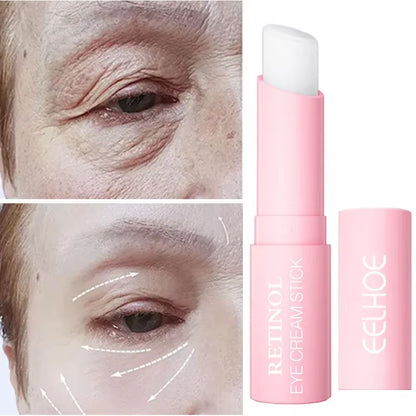 Retinol Anti-Wrinkle Eye Cream anti Puffiness Remove Dark Circles Eye Bags Stick Fade Fine Line Whitening Moisturizing Skin Care