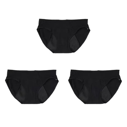 3PCS Menstrual Panties Physiological Pants Women Underwear Period Cotton Absorb Water Quick-Dry Briefs Female Lingerie plus Size